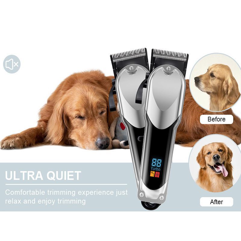 Pet Grooming Kit with 4 Guide Combs