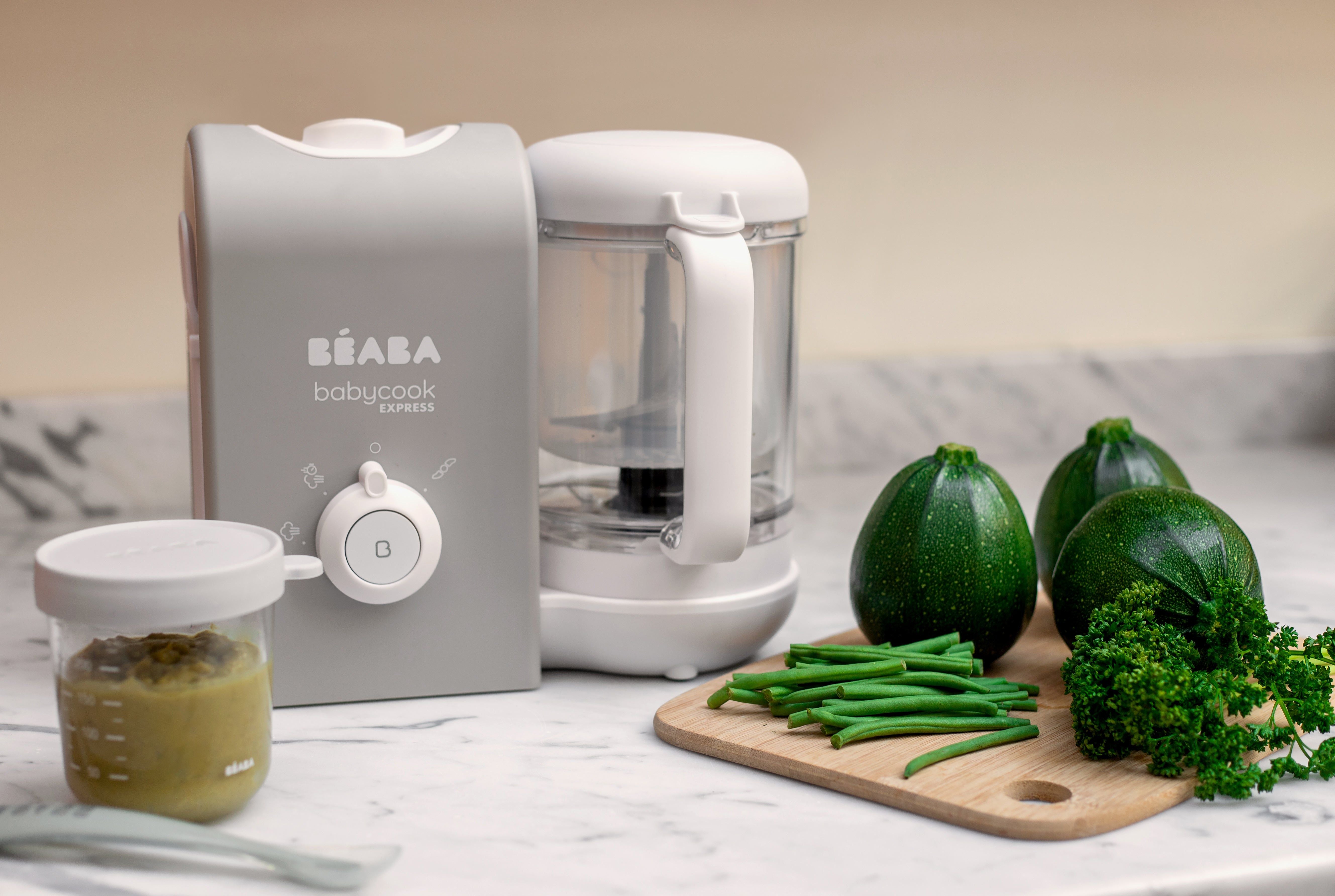 Beaba Babycook Express 4-in-1 Baby Food Maker - Velvet Grey