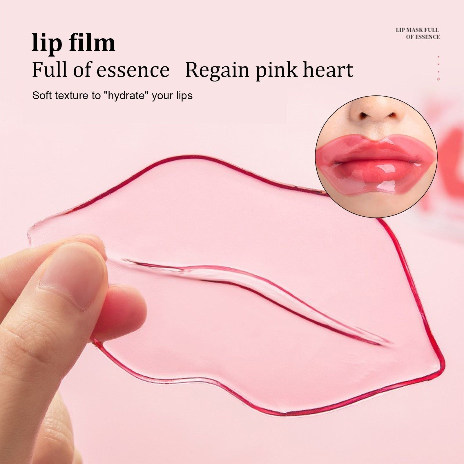 Cherry Crystal Lip Mask for Moisturizing and Fading Lip Lines, Hydrating, Softening, Anti-Aging ,40g