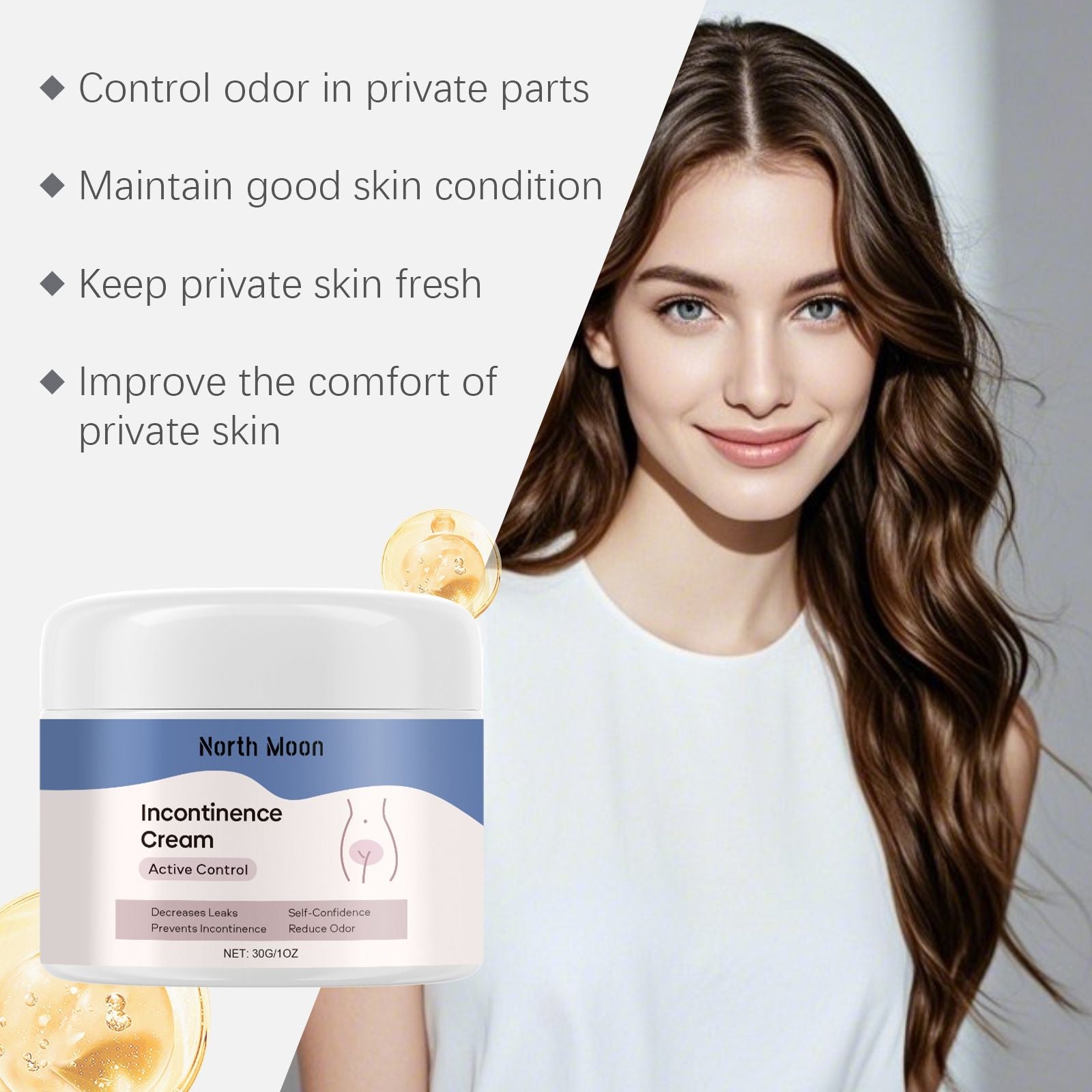 Women’s Body Care Cream Hydrating Moisturizer 30g