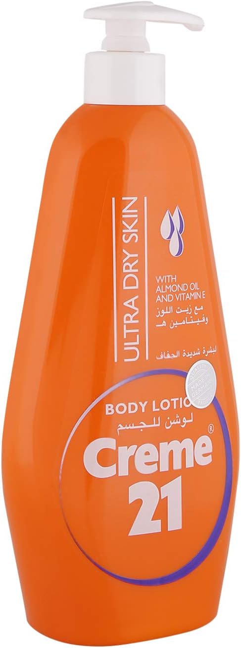 كريم21 لوشن للجسم للبشرة شديدة الجفاف - 600 مل