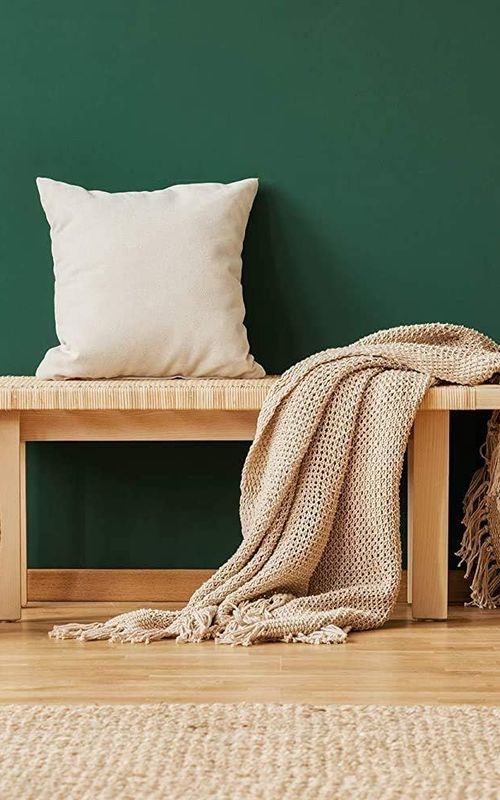 Mini Woven Jute Cotton Rope Plant Storage Basket for Home
