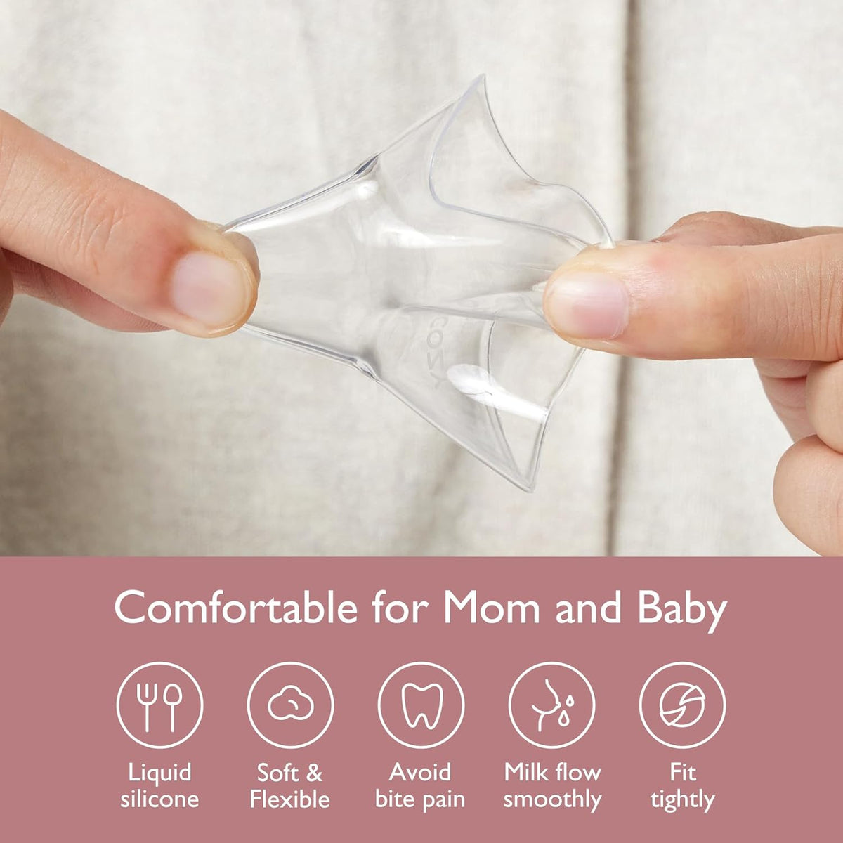 Momcozy-Silicone Nipple Shield 20mm