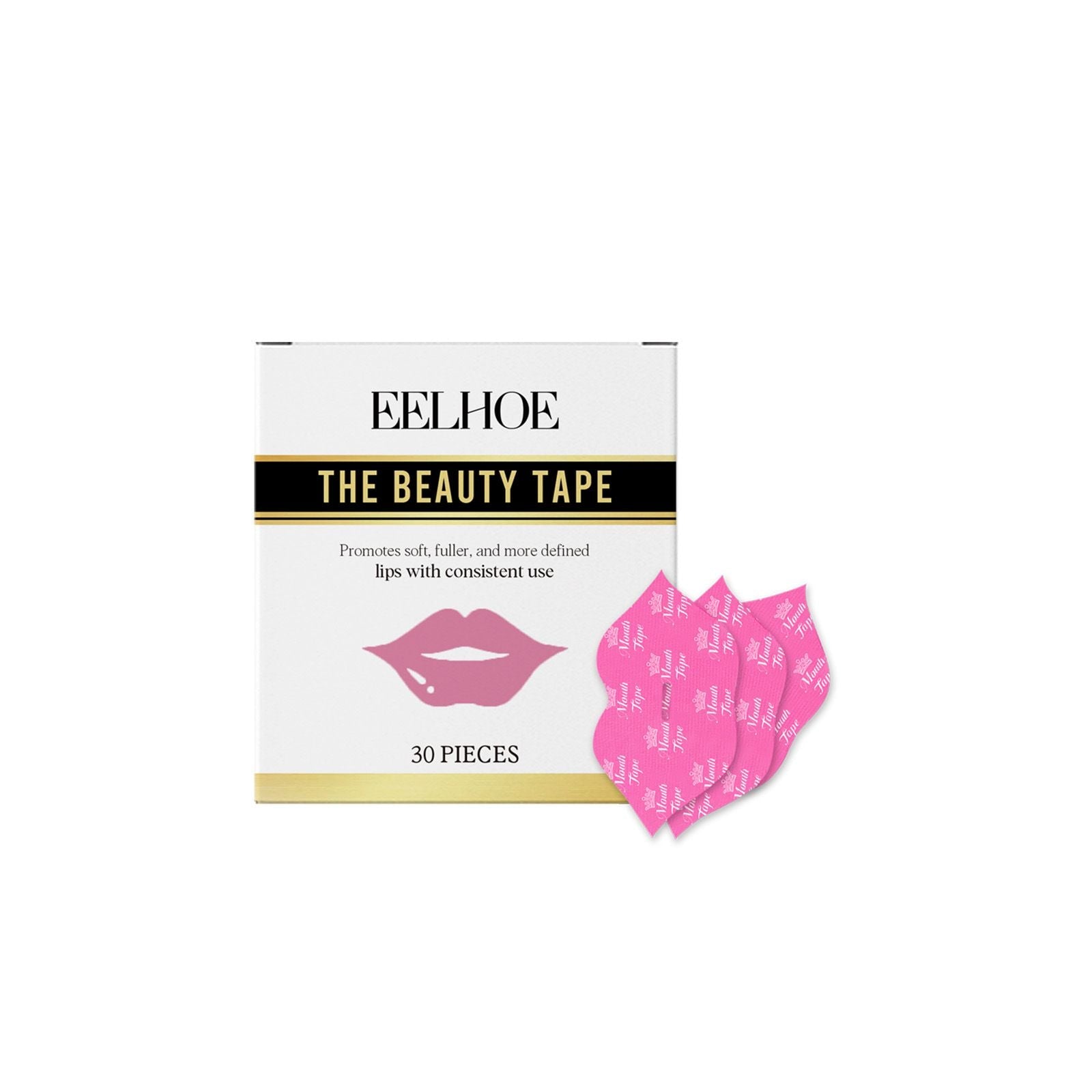 30pcs Lip Mask Patches with Hydrating and Nourishing Care