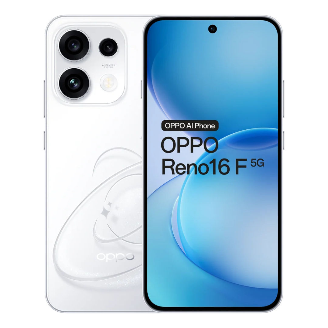 OPPO Reno 16F 5G Smartphone, 8GB RAM, 256GB Storage