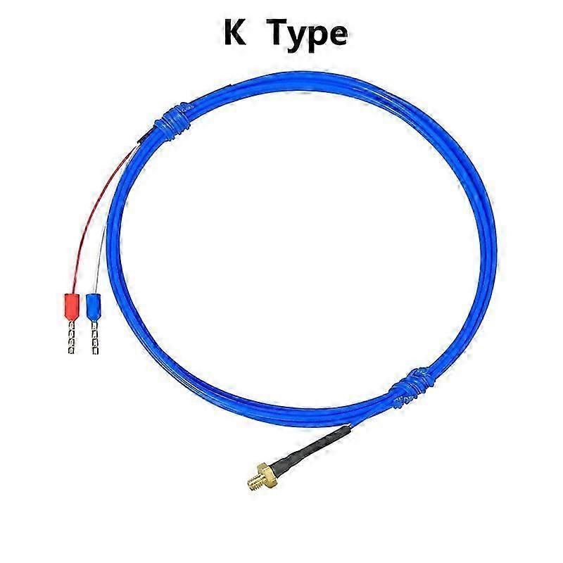forFtarb03 K/pt100 Type M3 M4 Bolt Head 0.12m 0.5m 1m 1.5m 2m 3m Plastic Cable 3d Printer Thermocouple Screw Temperature Sensor