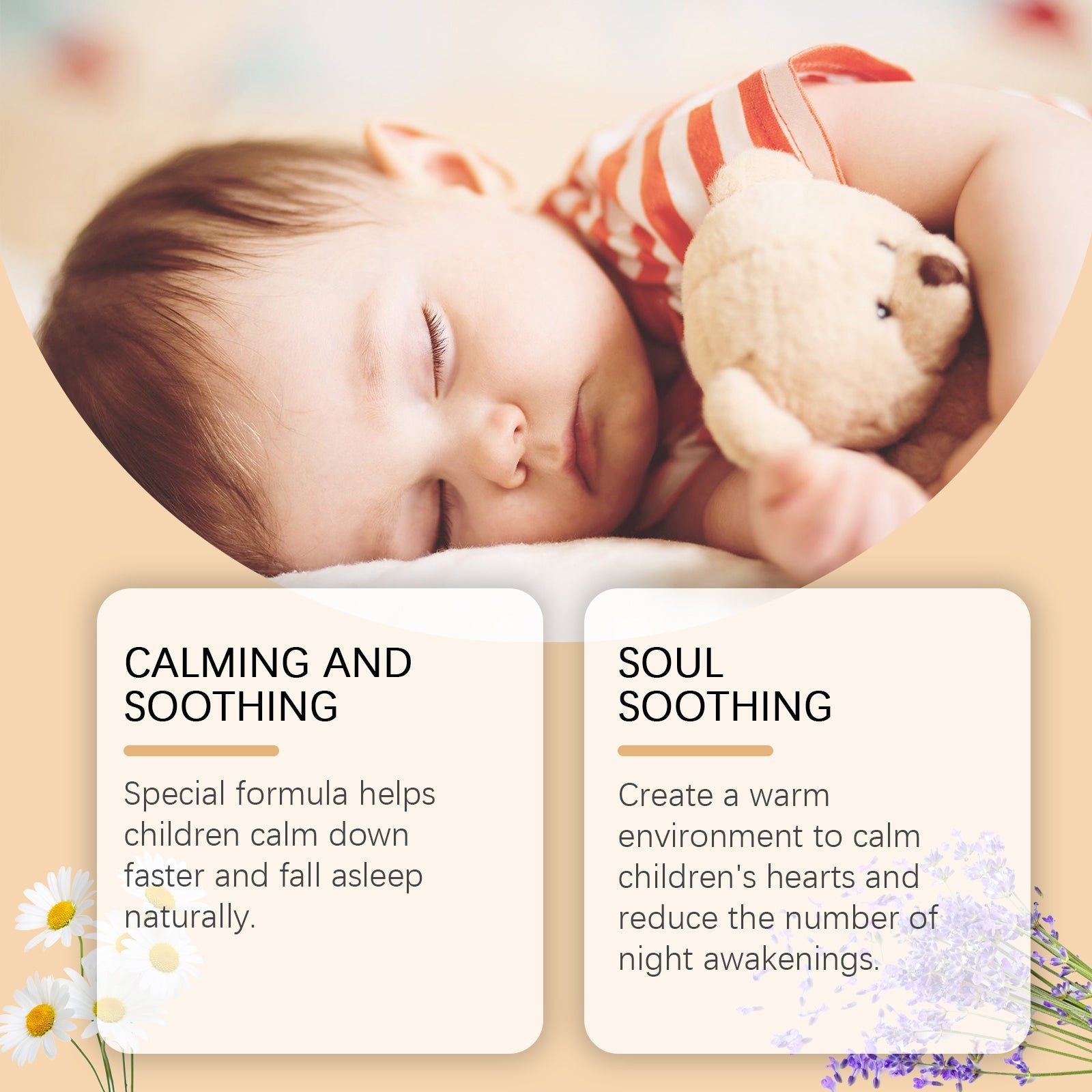 Deeply Moisturizing Children's Bedtime Lotion with Lavender, Relaxing, Gentle, Sleep Aid ,120g