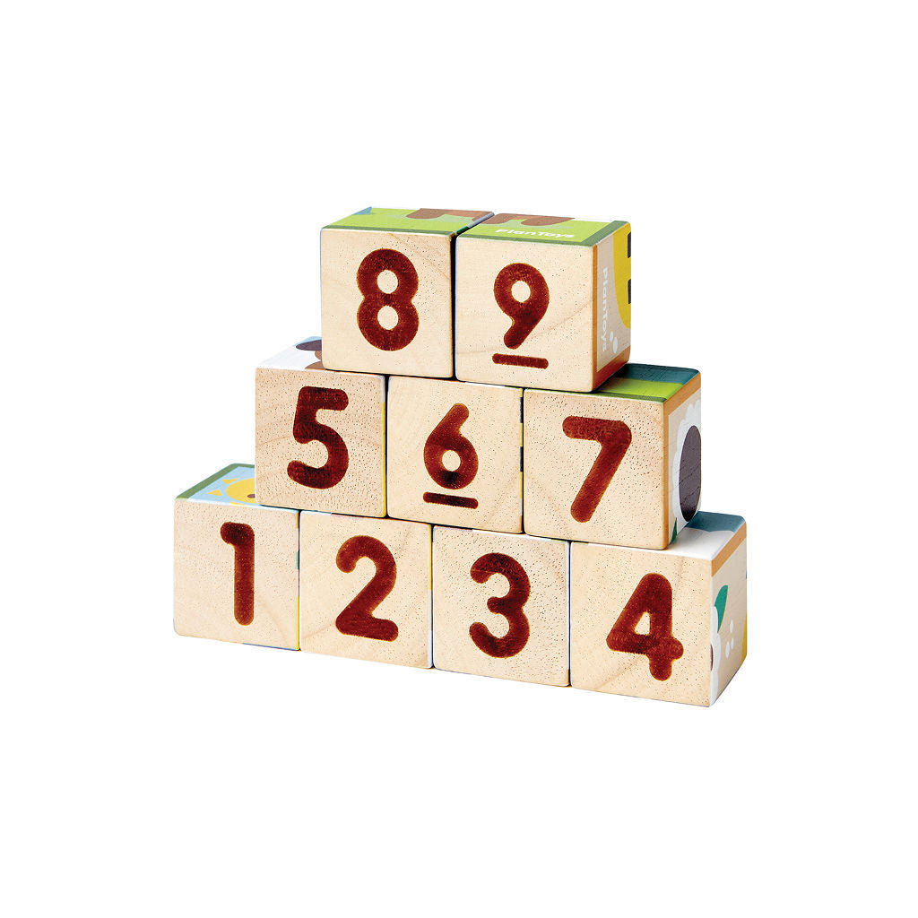 مكعبات الألغاز على شكل حيوانات من PlanToys