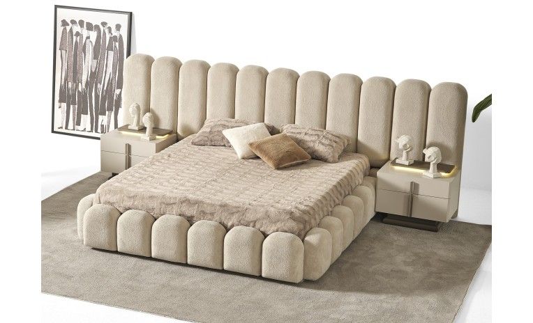 Beyonce King Upholostered Bed
