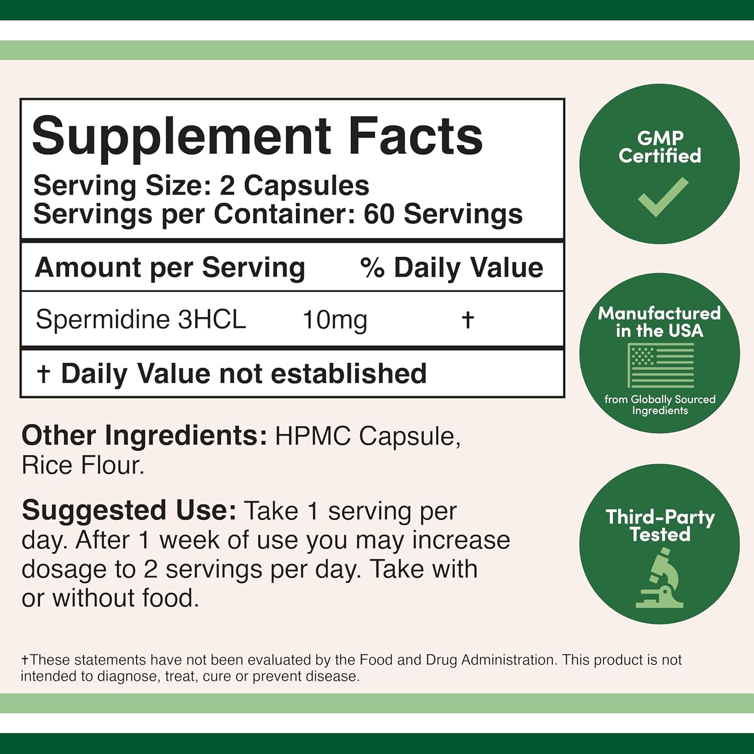 Doublewood Nad+ Supplement 500Mg 60 Capsules