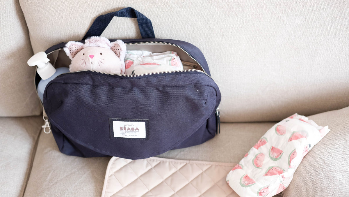 BÉABA Geneva II Changing Bag — Navy Blue