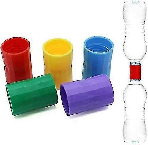 Pack Of 5 Vortex Bottle Connector Set For Tornado Fountain Effect