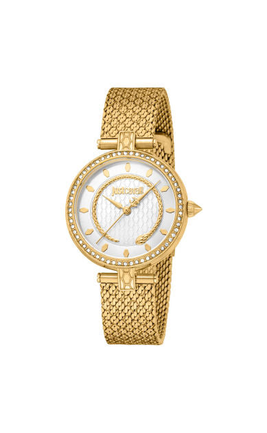 Just Cavalli Glam Chic watch - LAD 3H SS SILV JC1L240M0025