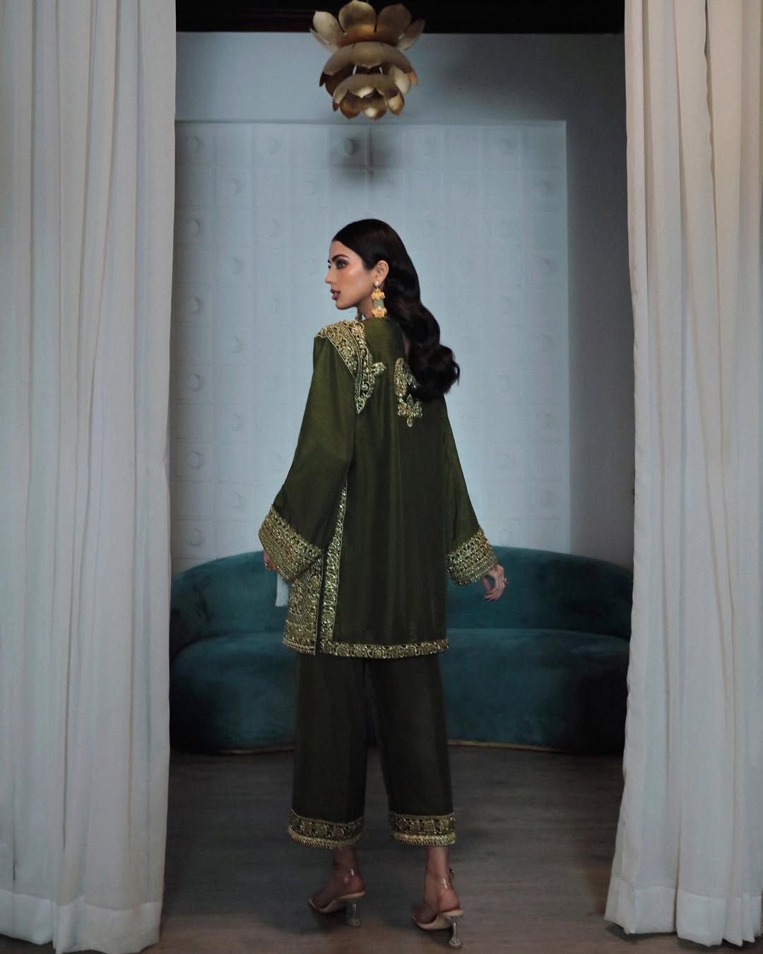 Fab Zone Women's Designer Wear Kurti Plazzo And Dupatta Set