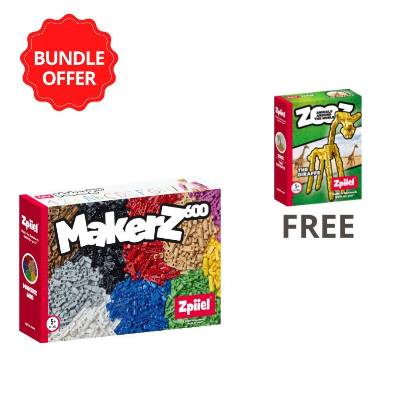 Buy 1 Makerz 600 and Get 1 Free Zooz Giraffe
