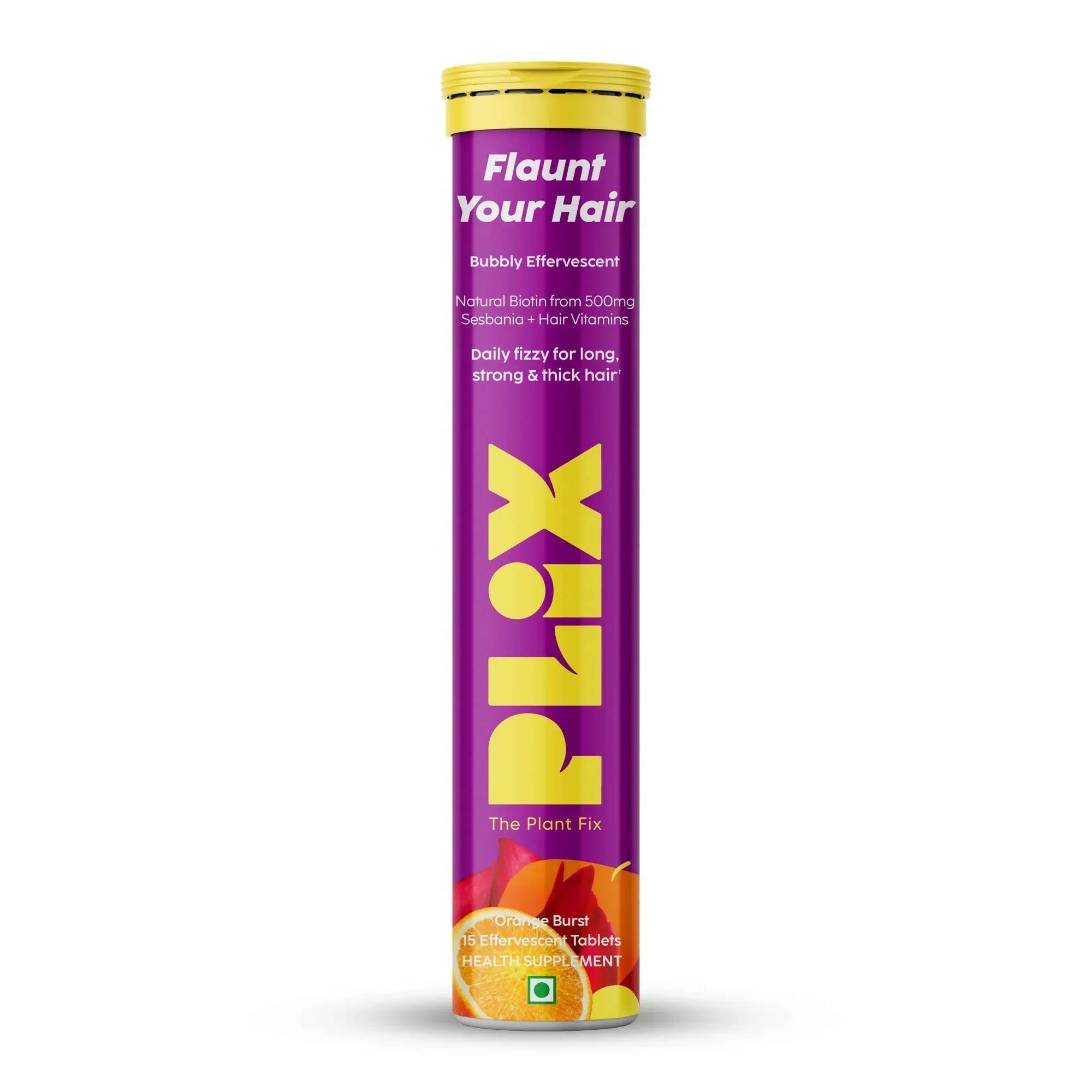 Valeo Marine Collagen + FREE Plix Flaunt Your Hair Orange Burst 15 Effervescent Tablets Combo