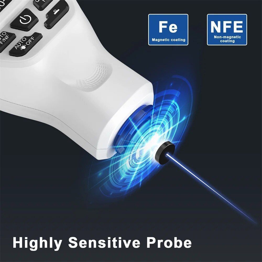 Paint Thickness Gauge Car Coating Thickness Meter For Automobile Paint