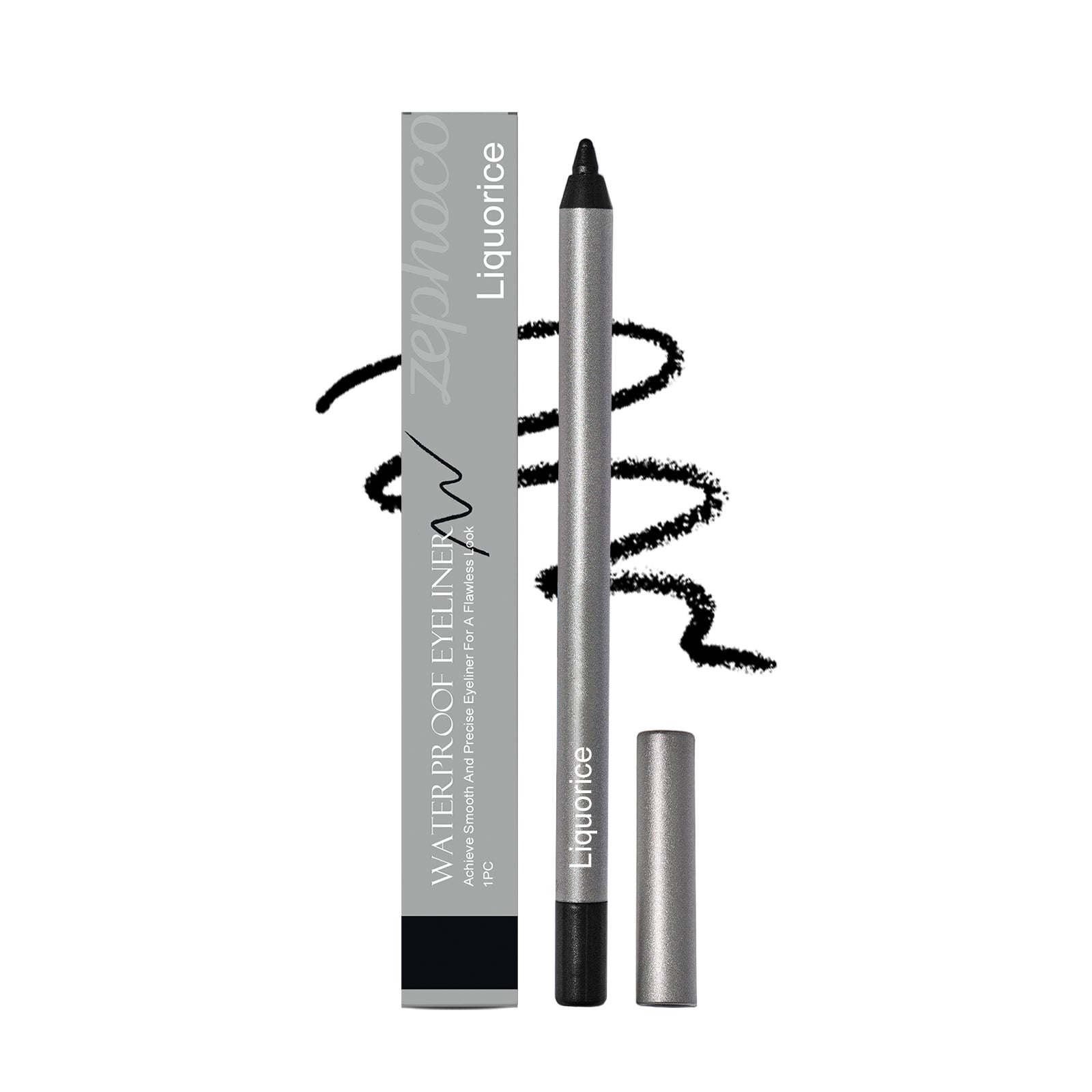 Licorice Eyeliner Gel Pen, Waterproof, Smudge-Proof, Long-Lasting Makeup Products ,1pcs