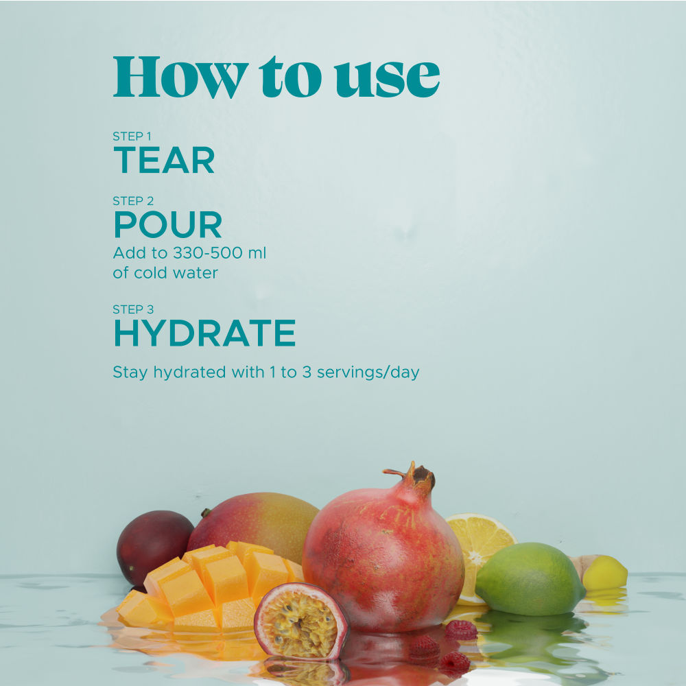 OneShot Hydrate (حزمة اكتشاف، 30 عصا) عصي ترطيب