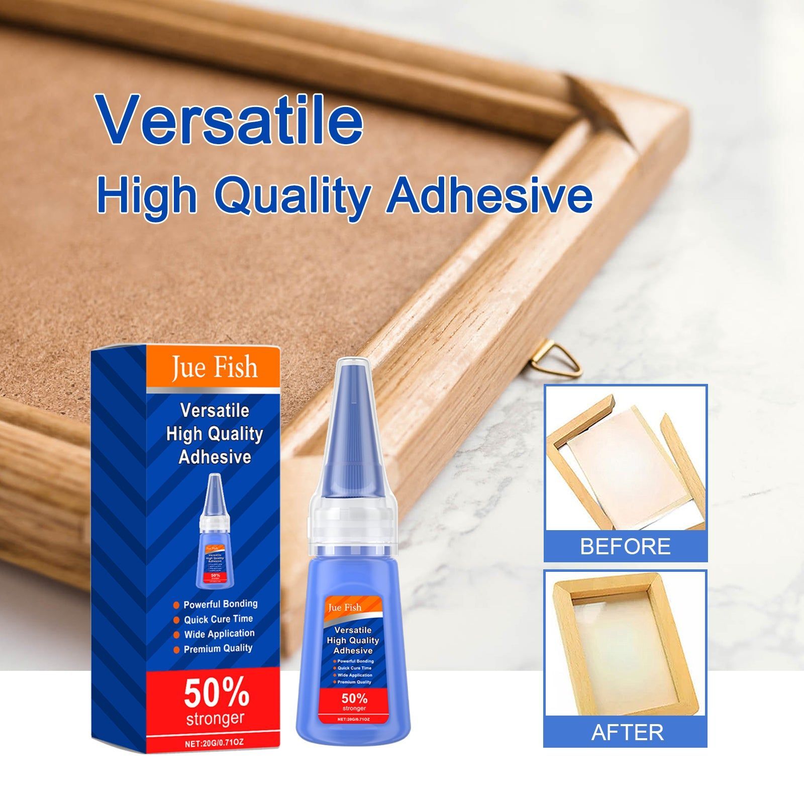 High-Quality Multi-Purpose Glue, Strong Bond, Fast Drying, Perfect for Repairs ,20g