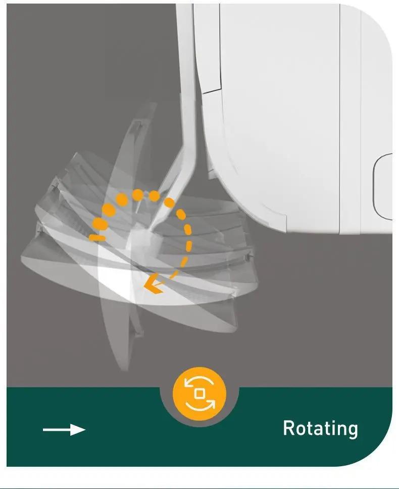 Air Conditioner Wind Deflector – White