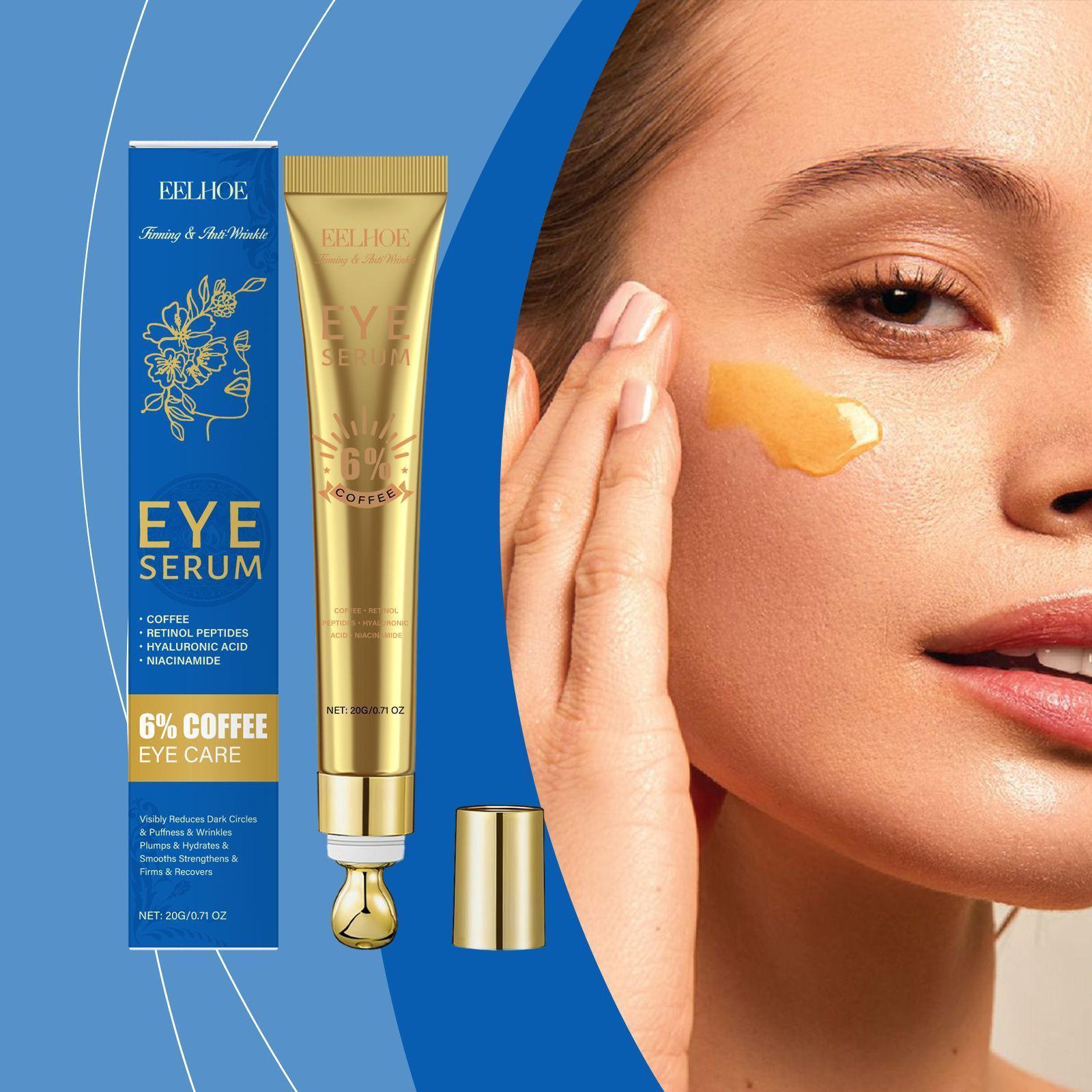 Retinol Eye Serum for Fine Lines & Dark Circles 20ml