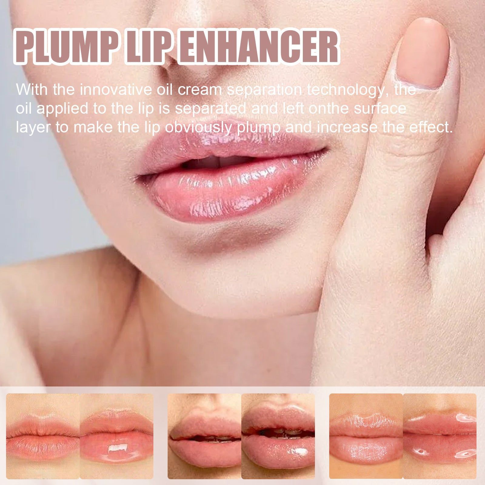 Lip Capsules, Make Your Lips Look Fuller and More Hydrated, Plump & Moisturize ,2pcs