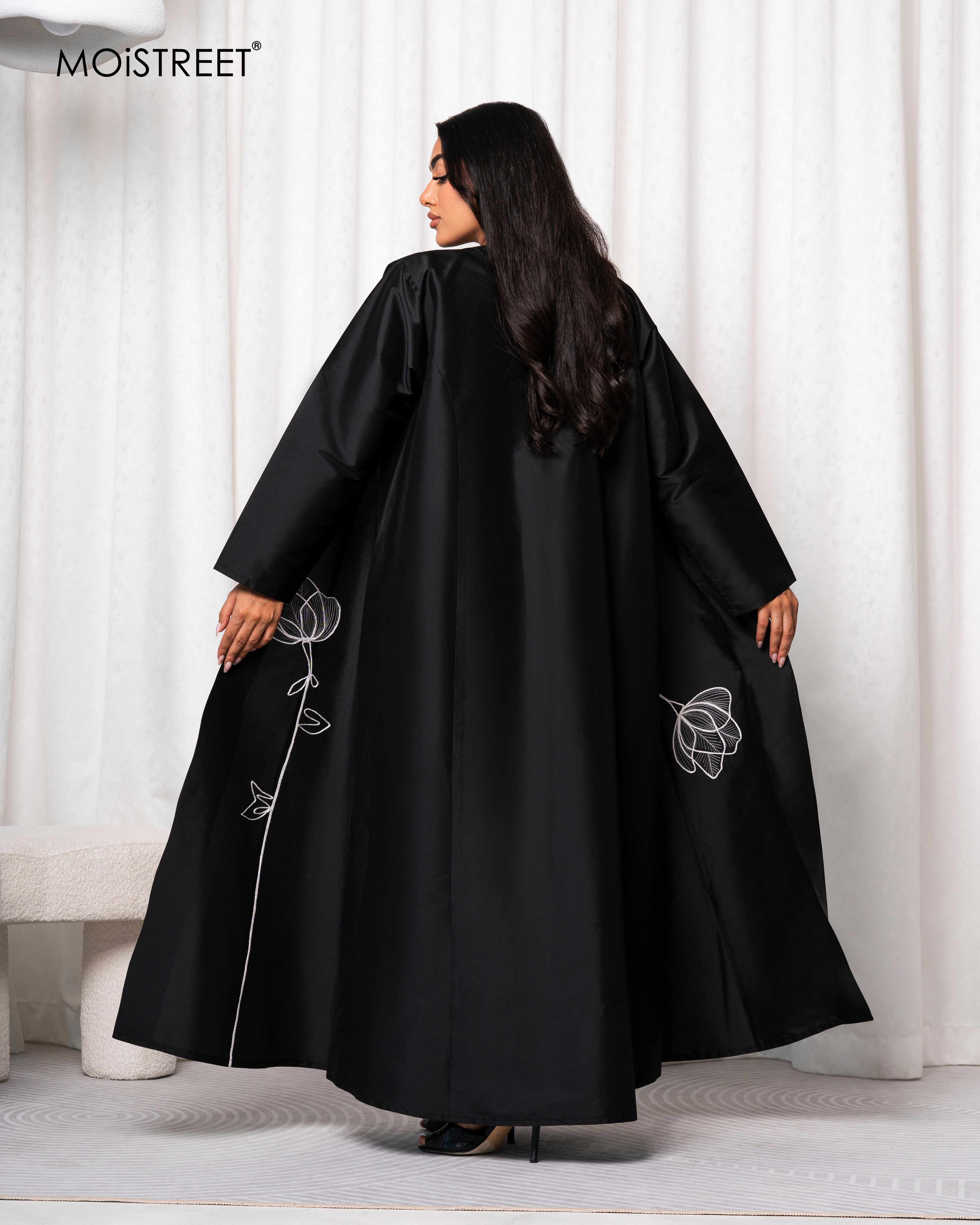 MOiSTREET Handmade Tafta Abaya