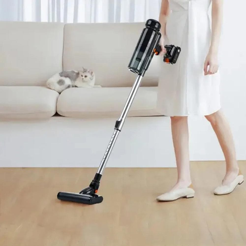 Porodo LifeStyle Cordless Stick Vacuum Pro, Black