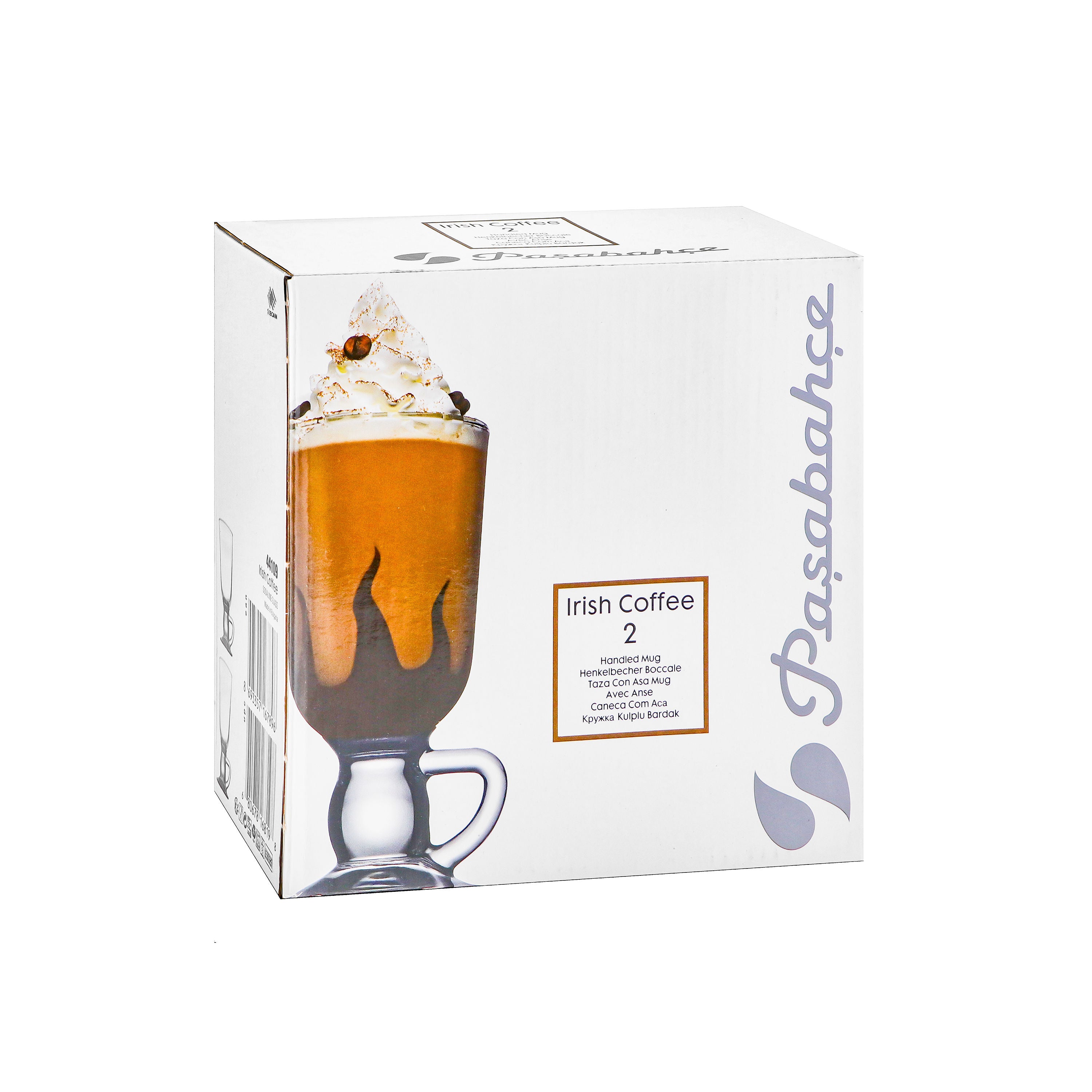 Pasabahce Irish Stemware Coffee Cup, Set Of 2