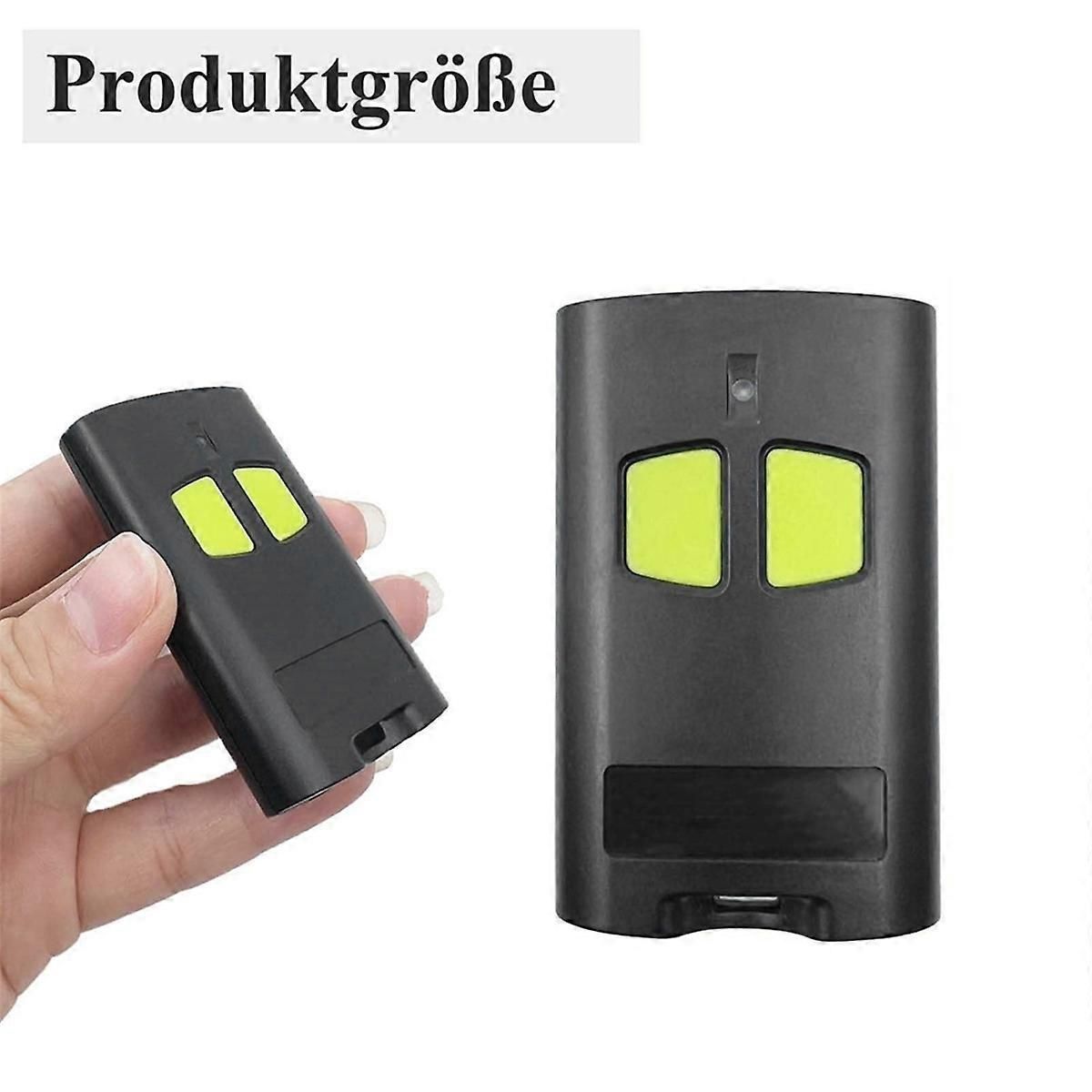 2pcs 433MHz Remote Controls for Beninca Garage Door Openers