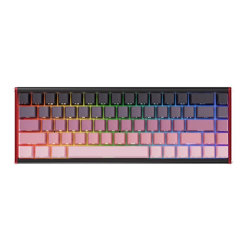 Ajazz ALUX68 MAX RGB Wired Keyboard Gradient Pink