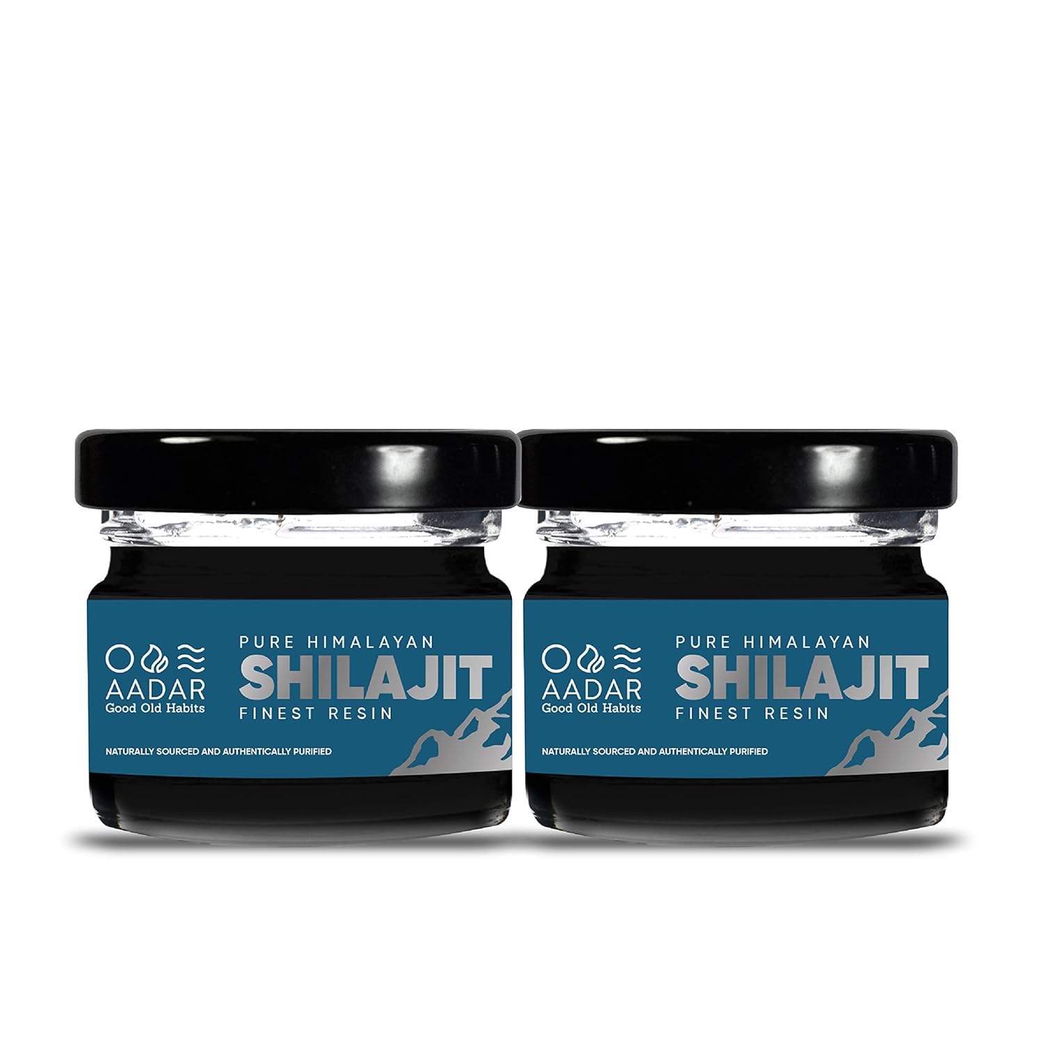 Aadar Ayurveda Pure & Natural Himalayan Shilajit Resin 15gm (Pack of 2)