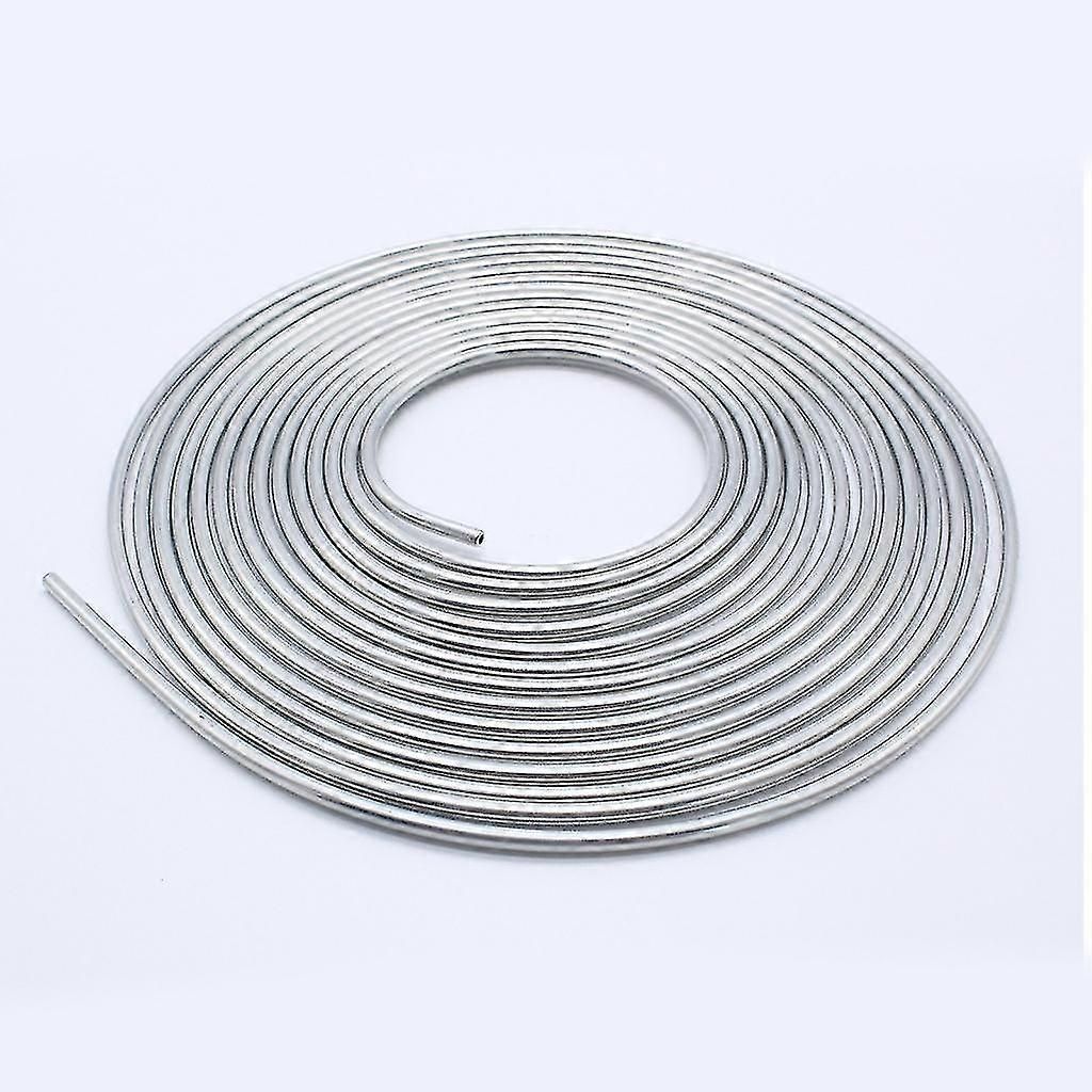25ft 3/16 Od Metal Brake Line Rustproof Brake Line Tubing Coil Fitting Set
