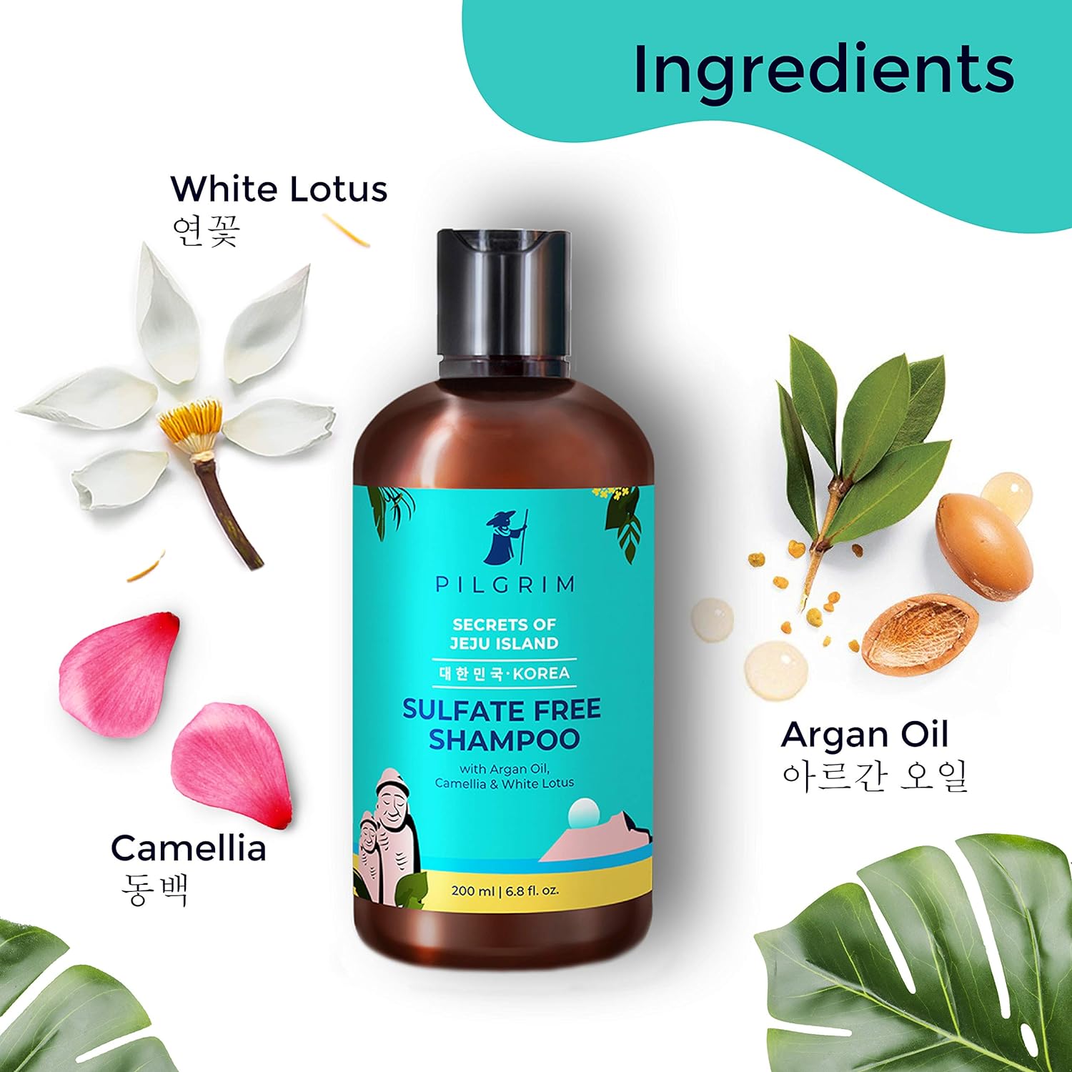 PILGRIM Korean Healthy & Shiny Hair Care Kit Oil Hair Mask 200gm