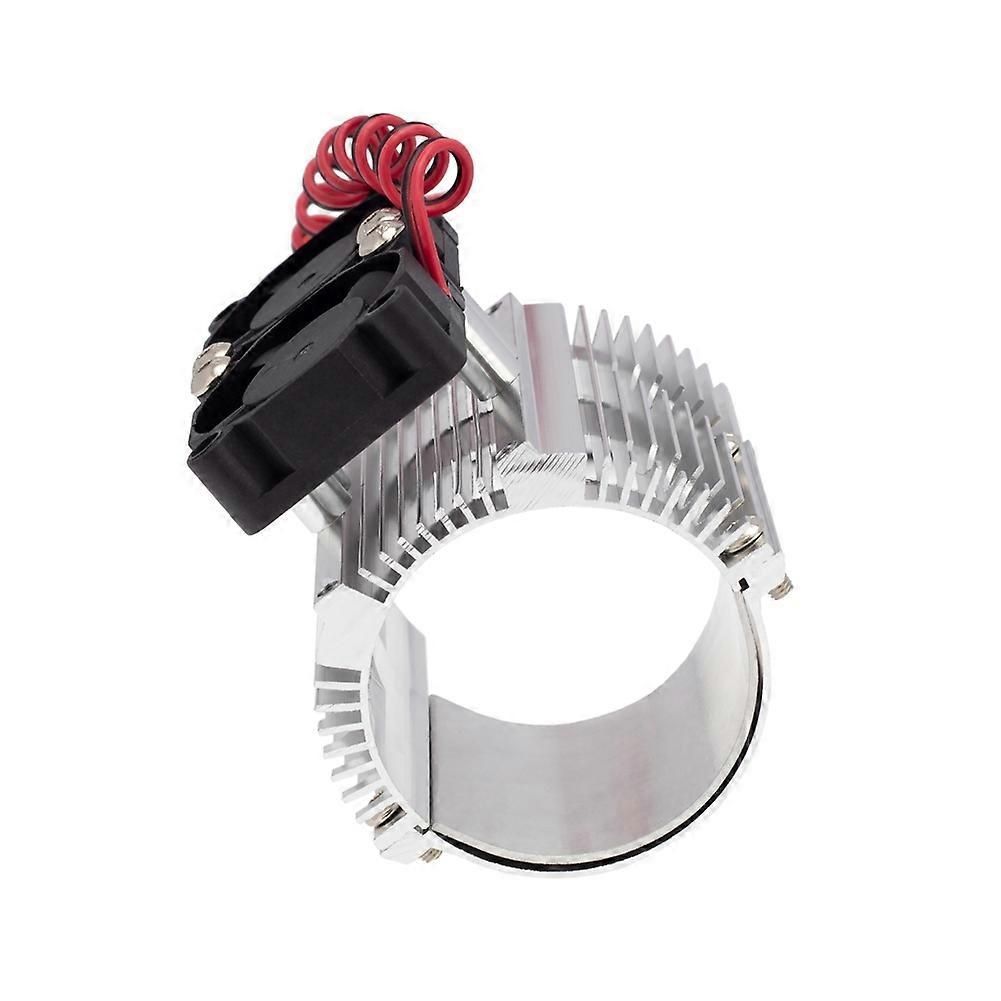 RC Car 41-43mm Motor Radiator for 1:8 Motor SUMMIT,Silver