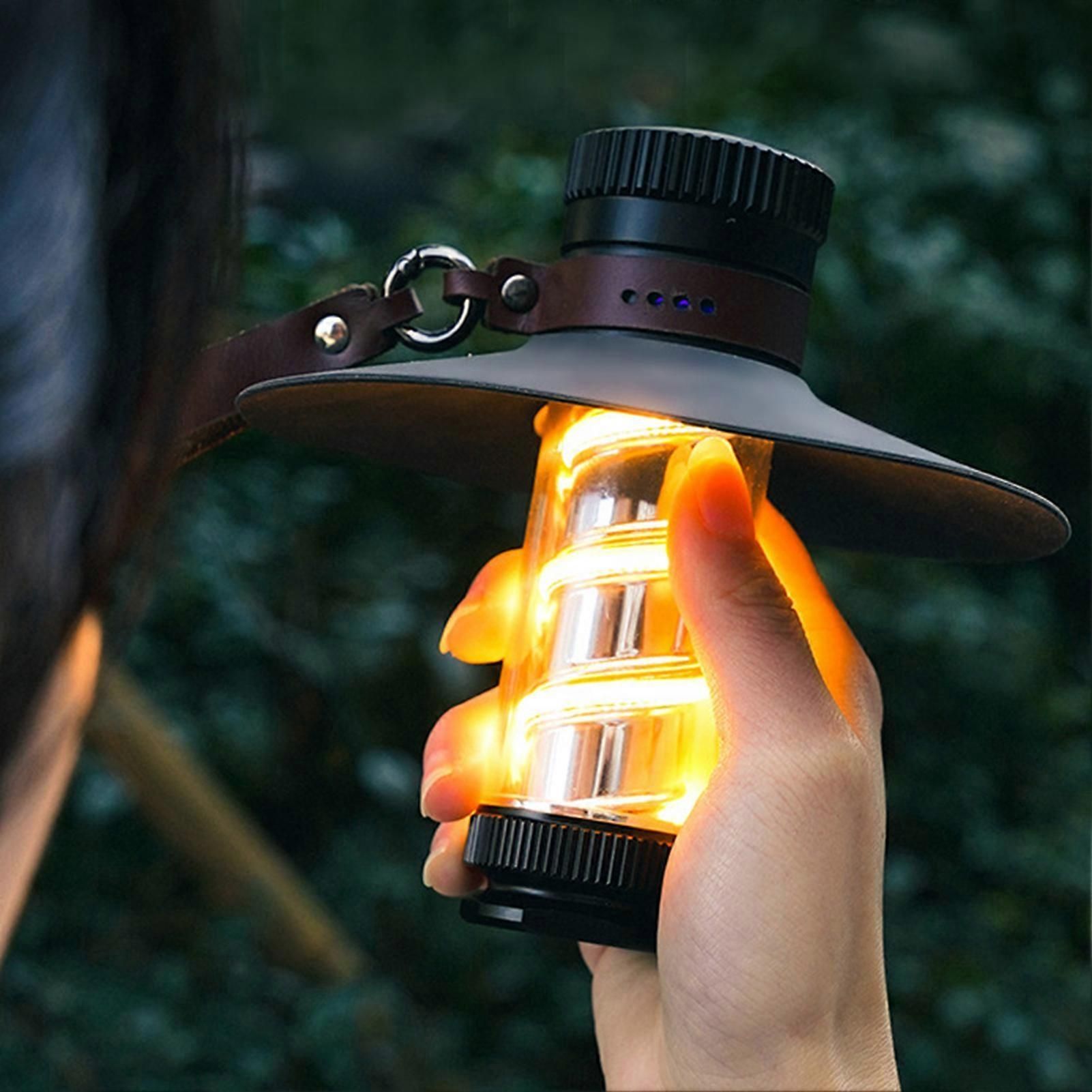 2000mAh Camping Lantern for Replacement Camping Lamp with 4 Lighting Modes
