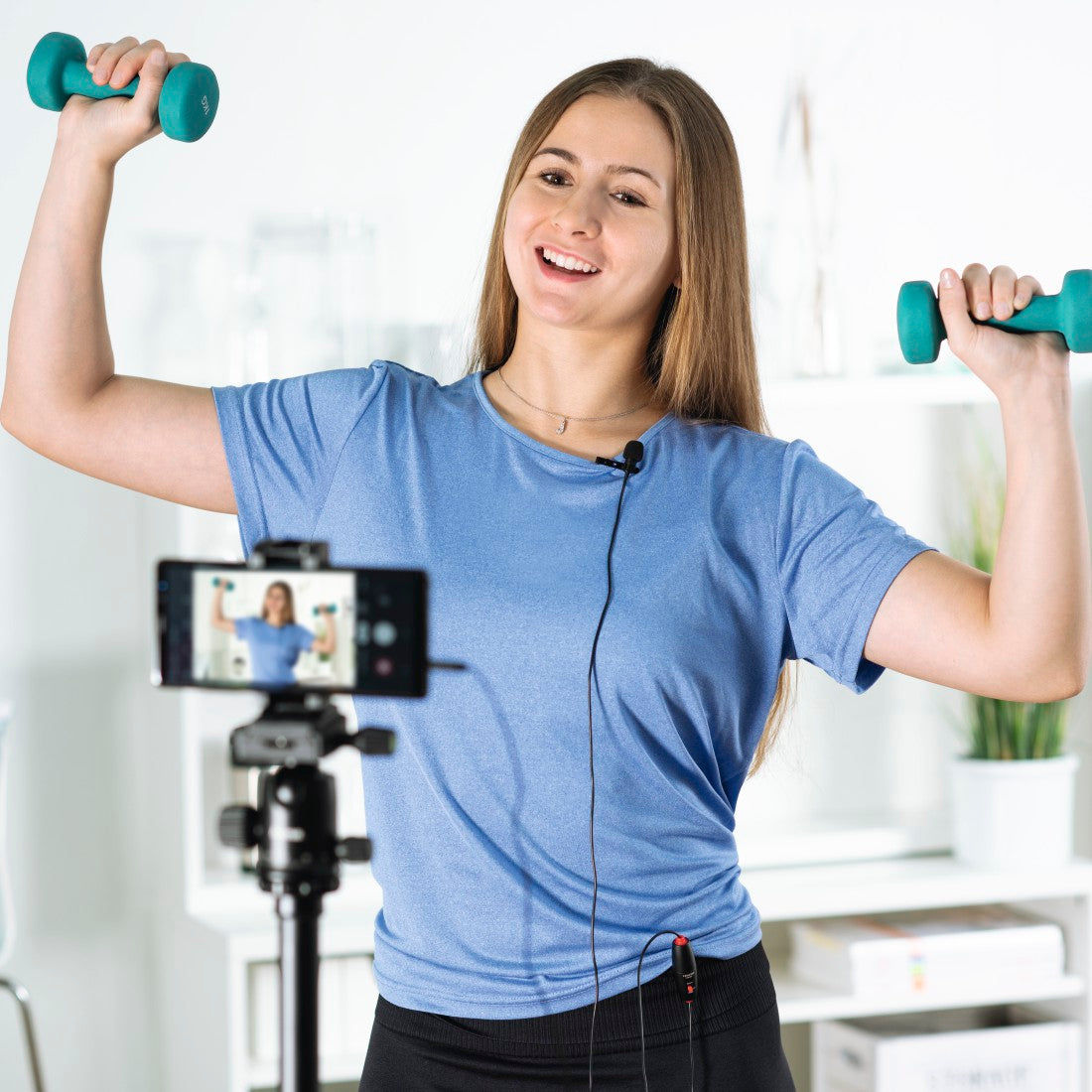 HAMA 4634 "SMART" LAVALIER MICROPHONE 6mtr long