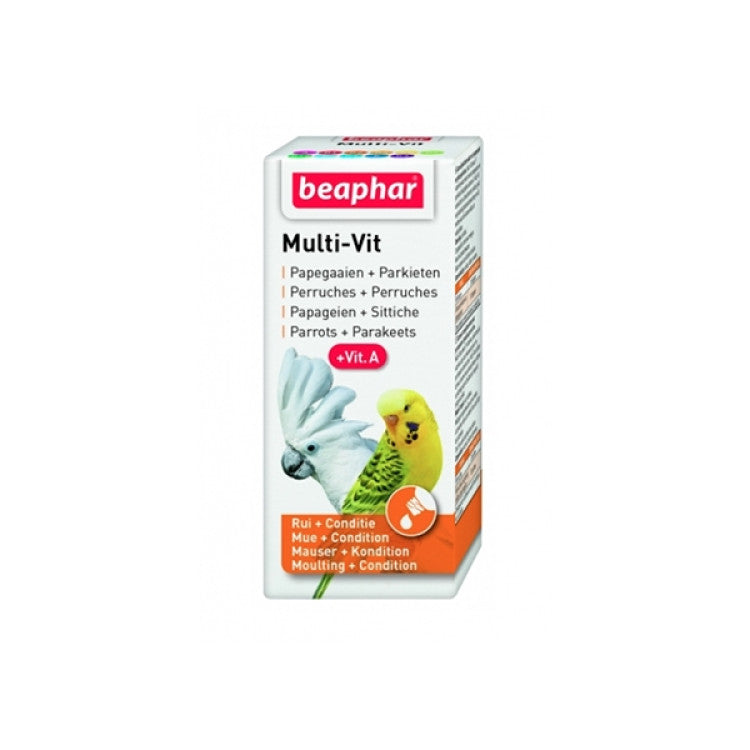 Beaphar Multi-Vit Parrots 20 ml (Sale)