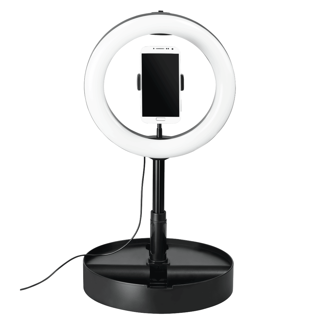 HAMA 4642 SPOTLIGHT102 LED RING LIGHT, FOLDABLE, 10.2"