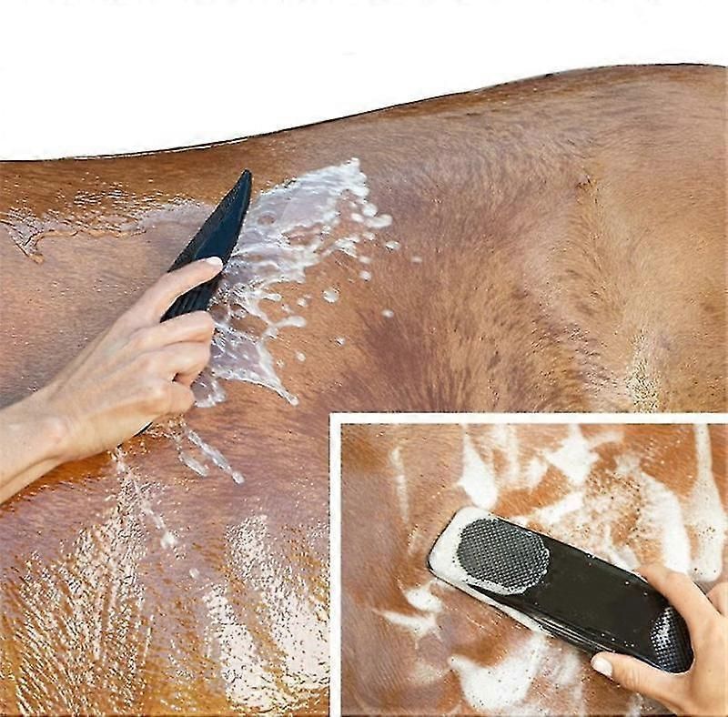 Horse Cleaning Grooming Brush Horse Grooming Brush Equestrian Massage Tool For Horse Grooming Care