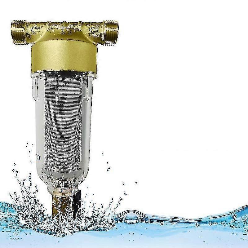 Spin Down Sediment Filter Reusable Sediment Water Filter 40-60 Micrometre Water Filter