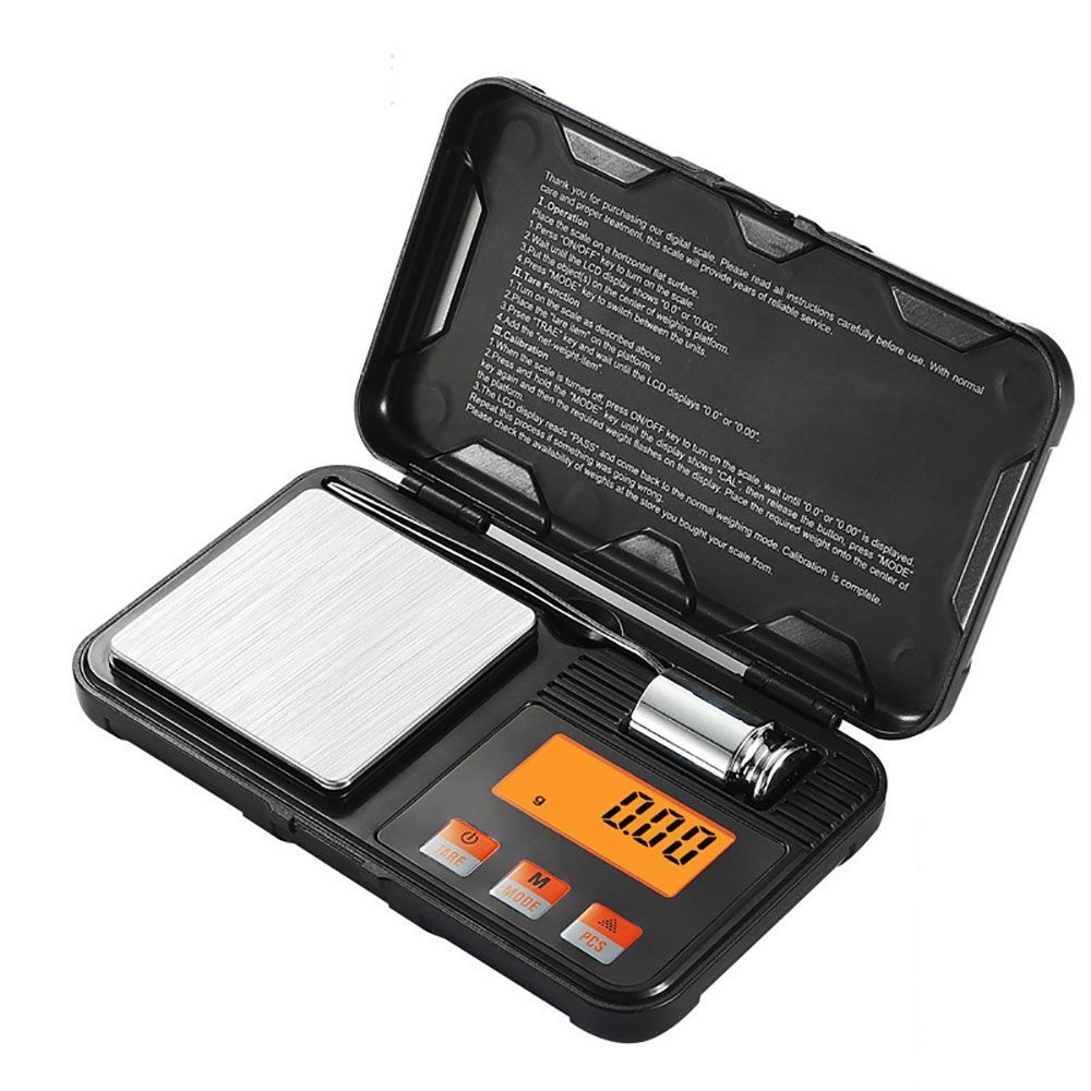 Pocket Digital Scale Accurate Electronic Balance With LED Display For Jewelry Shop