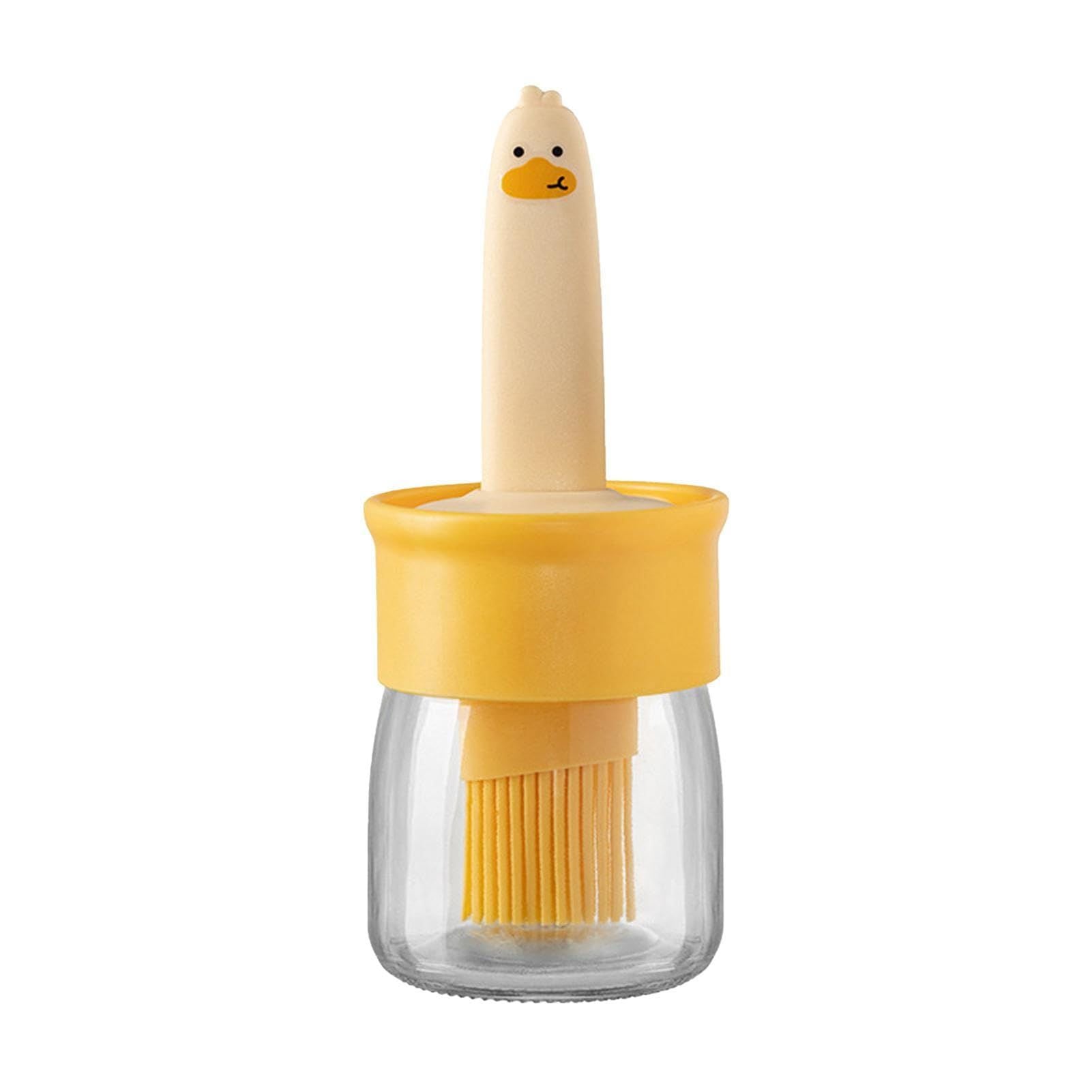 Oil Dispenser Brush Oil Brush Bottle Oil Container For Kitchen Baking Barbecue