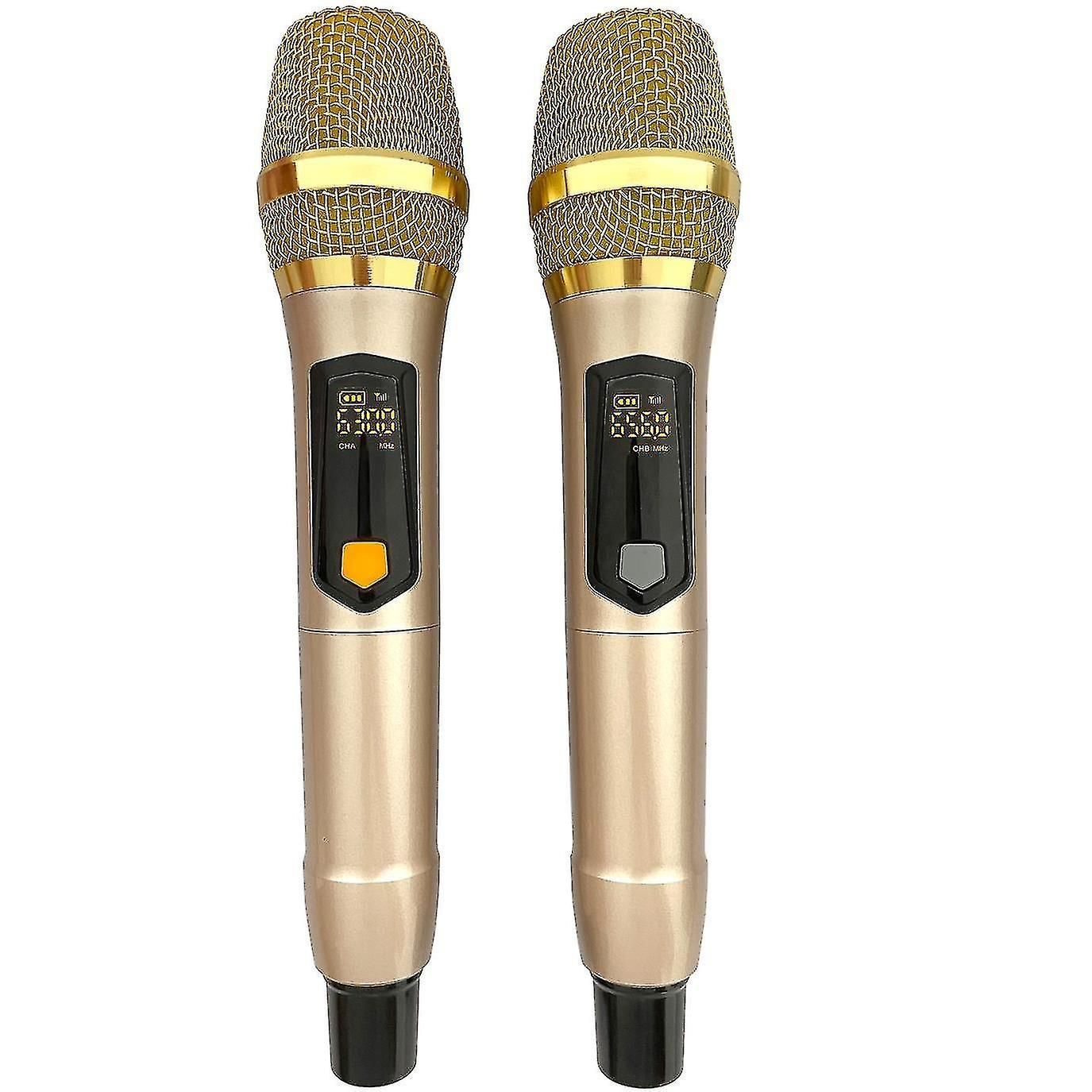 Two-channel Professional Wireless Microphone Is Suitable For Almost All Audio Equipment With Microphone Port