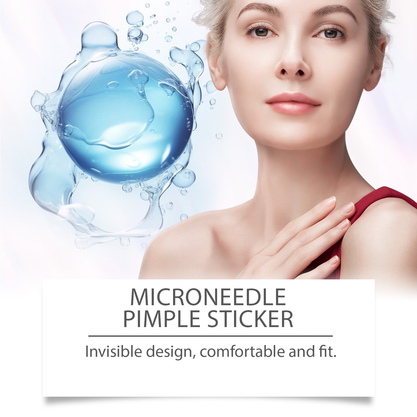 Clear Acne Patch,Hydrating,Fast-Acting,Spot Treatment,Clear Skin,Daily Acne Care ,9pcs