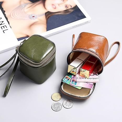 Mini Coin Purse Earphones Holder Bag Storage Bag for Keychain Lipstick Organizer