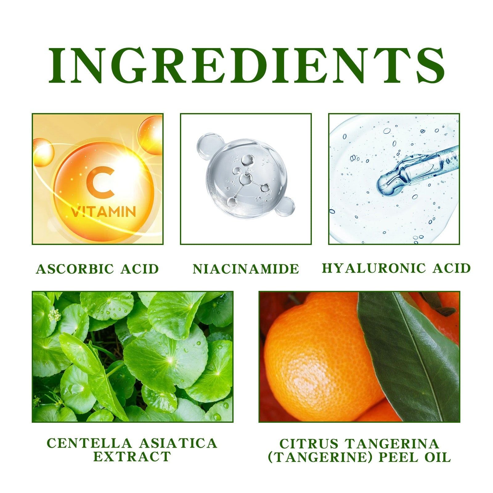 Brightening Skin Vitamin C Serum for Dull Skin, Hydrating Dark Spot Corrector ,30ml