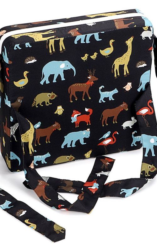Toddler Booster Cushion Baby Chair Pad Heightening Dining Chair Cushion Cartoon Seat Mat