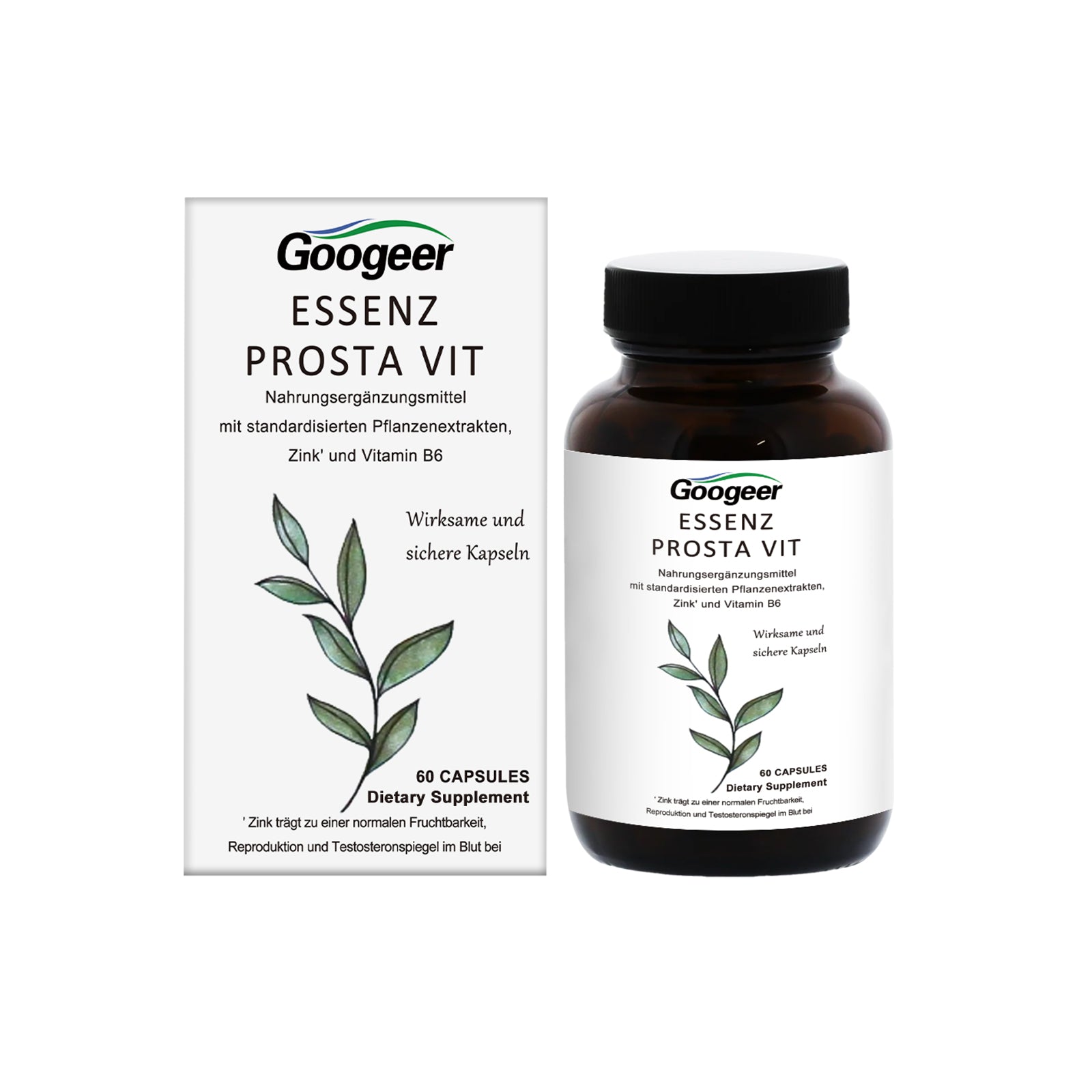 Prostate Bladder Health Capsules, Natural Body Care, Support Urinary Wellness ,60capsules